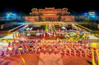 Updated schedule for the series of performances at Hue Festival 2026.